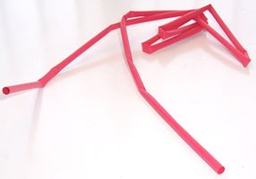 RNF-100 3/16R - 4.8mm Heat Shrink Tubing Red 2:1 Shrink Ratio