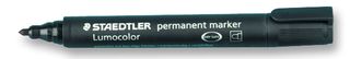 352-9(X1) - Bullet Tip Lumocolor Permanent Marker Pen - Black