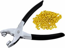 20844 - 7" (180mm) Eyelet Pliers with 100 Piece Eyelets