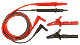 MP-CIH29892 - Test Lead Set, Black/Red, 1kV, 10A