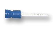 DVBVE2-18. - Blue 27A Blade Contact Crimp Terminal, 100 Pack