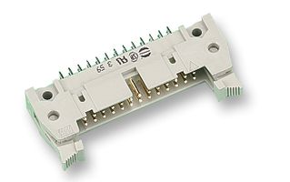 09 18 510 7914 - Header, Straight, Short Latch, 10 Way