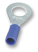 FVGS10-2.5 BU K - Ring Tongue Terminal, M10, 3/8", 14 AWG, 2.6 mm², FVGS, Blue, 50 Pack