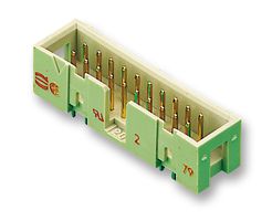09 18 516 6324 - Header, Straight, 16 Way