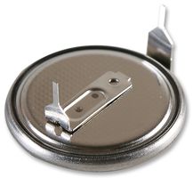 BR-2032/HFN - BR2032 3V 190mAh Lithium Button Cell Battery, 2-Pin Horizontal PCB Mount