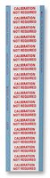 7827288 - Calibration Not Required Labels 16 x 38mm Nylon Cloth 350 Pack Red