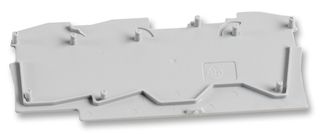 2006-1391 - 3 Conductor End and Intermediate Plates, Grey