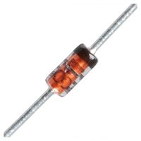 1N4744A - Zener Single Diode, 15 V, 1.3 W, DO-41 (DO-204AL), 2 Pins, 200 °C, Through Hole