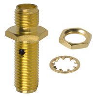 901-9209A. - Adaptor, SMA Jack, SMA Jack, 50 Ohm