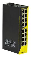 SW-7416 - 16 Port Hardened Industrial Unmanaged Gigabit & Fast Ethernet Switch, DIN Mountable