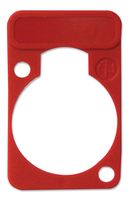 DSS-RED - D-sub Shell Plate, Red