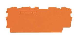 2002-1492 - 4 Conductor End and Intermediate Plate, Orange