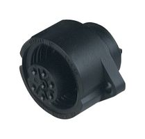 CA6GD - Socket, Panel Mount, 6+E Way