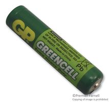 GPPCC24UC004 - Greencell Heavy Duty Zinc Chloride AAA Batteries, 40 Pack