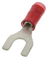 32050 - Crimp Terminal, Spade, 4mm, Red