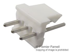 640456-3 - Header, Vertical, 0.1", 3 Way