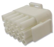 350736-1 - Plug Housing, Mate-N-Lok, 15 Way