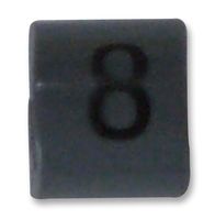 6161808 - 2.9 - 4.7mm Cable Markers Straight Cut Z11 Grey 8 - 100PK