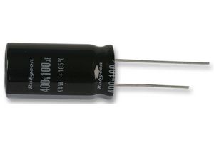 100ZLH100MEFC10X20 - Electrolytic Capacitor, Miniature, 100 uF, 100 V, +/- 20%, Radial Leaded, 10000 hours @ 105°C, Polar