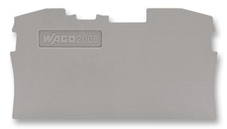 2006-1291 - 2 Conductor End and Intermediate Plates, Grey