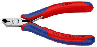 64 42 115 - 4.5" (115mm) Oblique Ended Short Headed Cutting Nipper Pliers