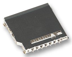 SDCMF-10715W1T0 - MMC Memory Card Connector, Metal Cover
