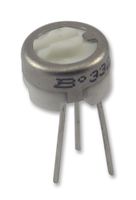 3329H-1-103LF - Trimmer, Single Turn, Cermet, Top Adjust, 10K, Through Hole, 1 Turns