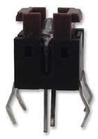 TLL-62BR - Tactile Switch, Red LED, Through Hole, 160gf, 50mA at 12V
