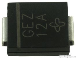 SMCJ24A-E3/57T - TVS Diode, TRANSZORB SMCJ Series, Unidirectional, 24 V, 38.9 V, DO-214AB (SMC), 2 Pins