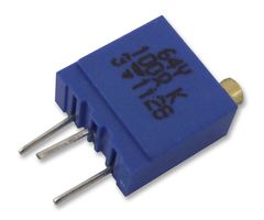 M64Y105KB40 - Trimmer, Multi Turn, Cermet, Top Adjust, 1M, Through Hole, 23 Turns