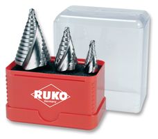 A101038 - 4mm - 30mm Step Drill Bit Set, 3 Piece