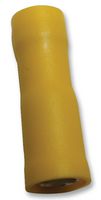 FRD5-195 - Bullet Crimp Terminal, Female, Yellow, 12AWG to 10AWG, x100
