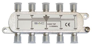 AE5485 - 8-Way Tap 16dB Class A Shielded