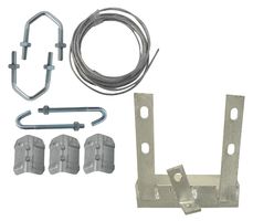 AE4076 - Aerial Lashing Kit for 1.5" Diameter Masts - Supplied with 6" Galvanised Bracket