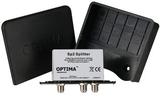 SP2 - 2-Way Terrestrial Signal Splitter 85-862MHz SP2