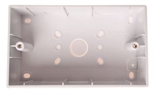 PATBD45 - 2-Gang Pattress Box 45mm