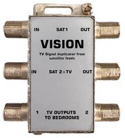EV5-222 - Satellite/TV 2 Port Diplexer, EV5-222