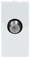 PSW113M - Screened Single Outlet Module, F Type