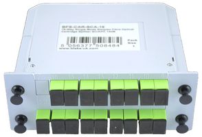 BFS-CAR-SCA-16 - Single Mode Fibre Cartridge Splitter, 16 Way, Simplex SC/APC