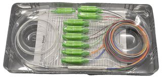 BFS-MINI-SCA-16 - Single Mode Fibre Mini Splitter, 16 Way, Simplex SC/APC