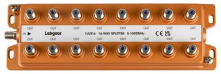 FJU116 - UHF Splitter, 16 Way, 5-1000MHz