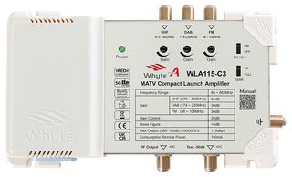 10080 - WLA115-C1 Series A MATV Launch Amplifier, 3 Way