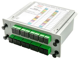 10111 - Series F Fibre Optic Cassette Splitter, 16 Way