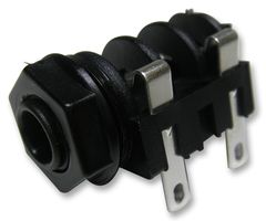 NMJ2HF-S - 1/4" Jack Socket, 2 Pole, Unswitched, Full Nose, 2 Pack