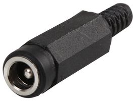 PPW01007 - 2.5mm DC Free Socket + Strain Relief