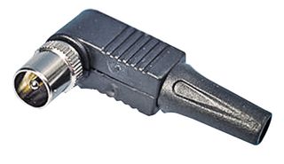 PSG01810 - Coax Plug, Right Angle, 90 Degree Pack of 2