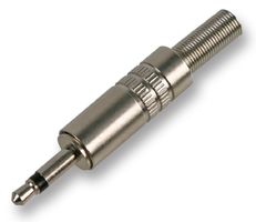PSG02538 - 3.5mm Jack Plug, Mono, Metal, 2 Pack