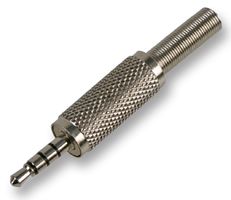 PSG02540 - 3.5mm Jack Plug, 4 Pole, Metal, 2 Pack