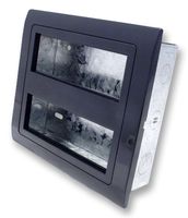 EP-12GB - 2x 2-Gang Module Frame Black