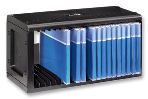 RACK-HAMCD20-48010 - CD Rack Black 20 Disc
